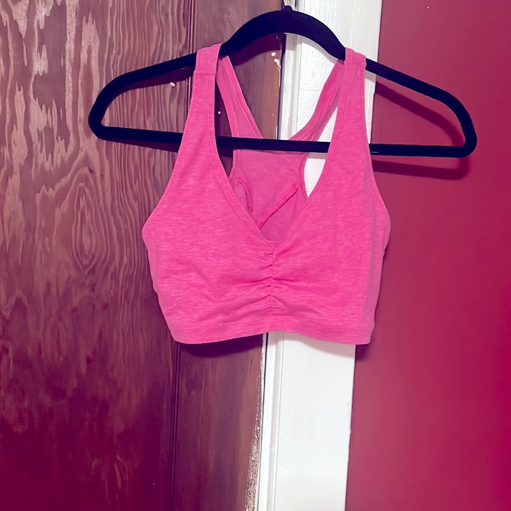 Pink Sport Bra